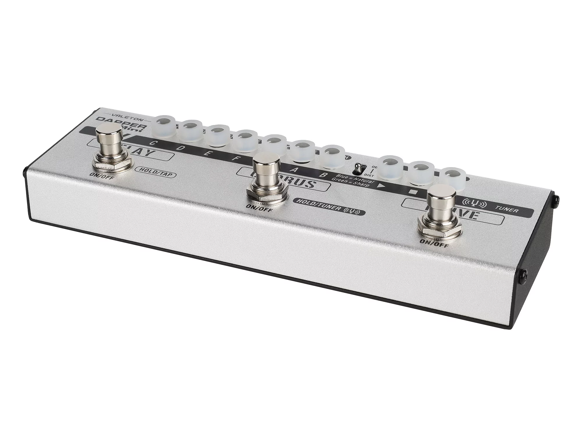 Напольная компактная гитарная педаль Dapper Mini Valeton MES-1 4