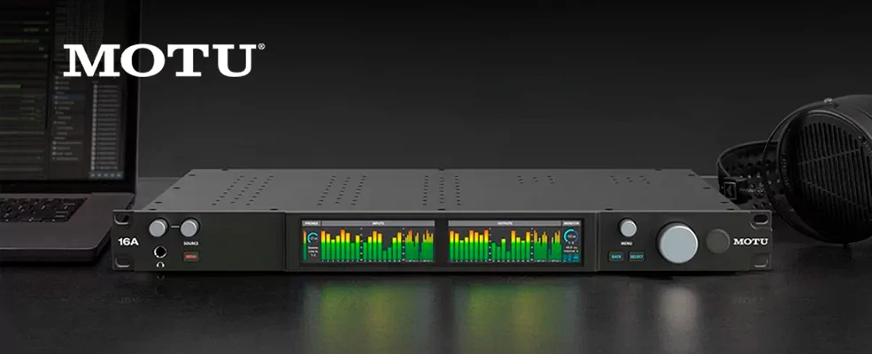 MOTU 16А ─ первый в мире аудиоинтерфейс с поддержкой Thunderbolt 4 и USB4