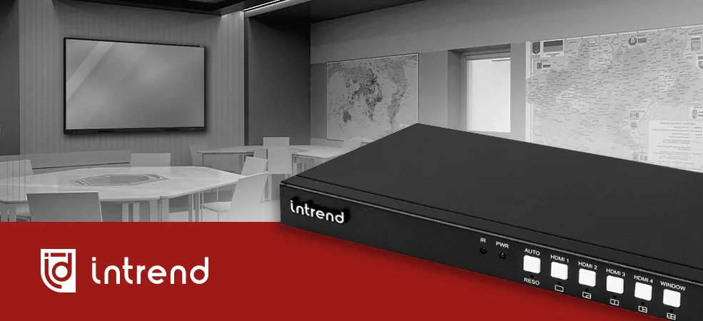 Intrend ITSFM 4x1H2 – идеальное решение для малых переговорных и учебных классов