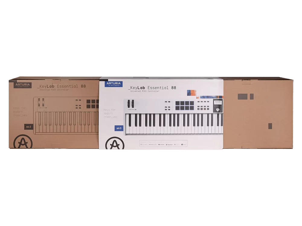 MIDI клавиатура Arturia KeyLab Essential 88 mk3 White 13