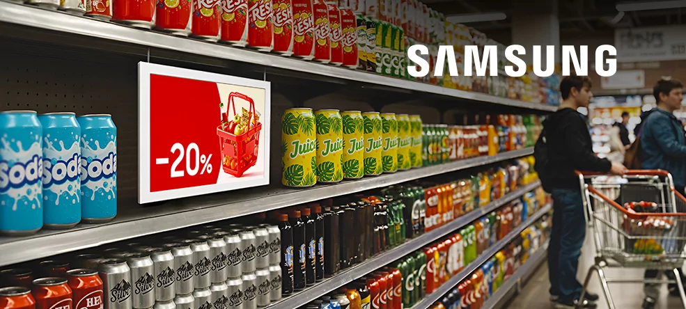 Samsung запускает мини-версию Color E-Paper для точечных решений