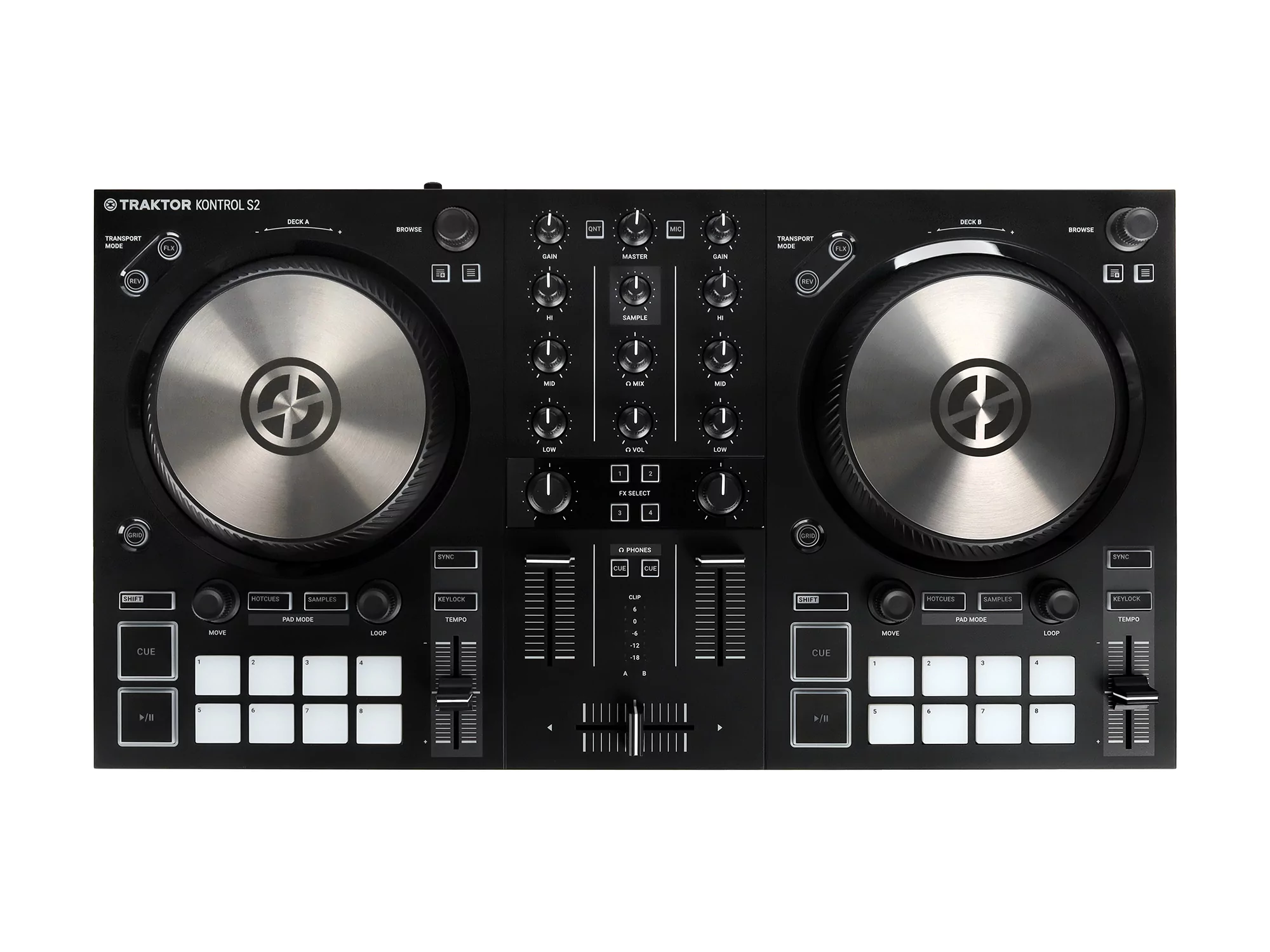 DJ контроллер Native Instruments Traktor Kontrol S2 MK3 10
