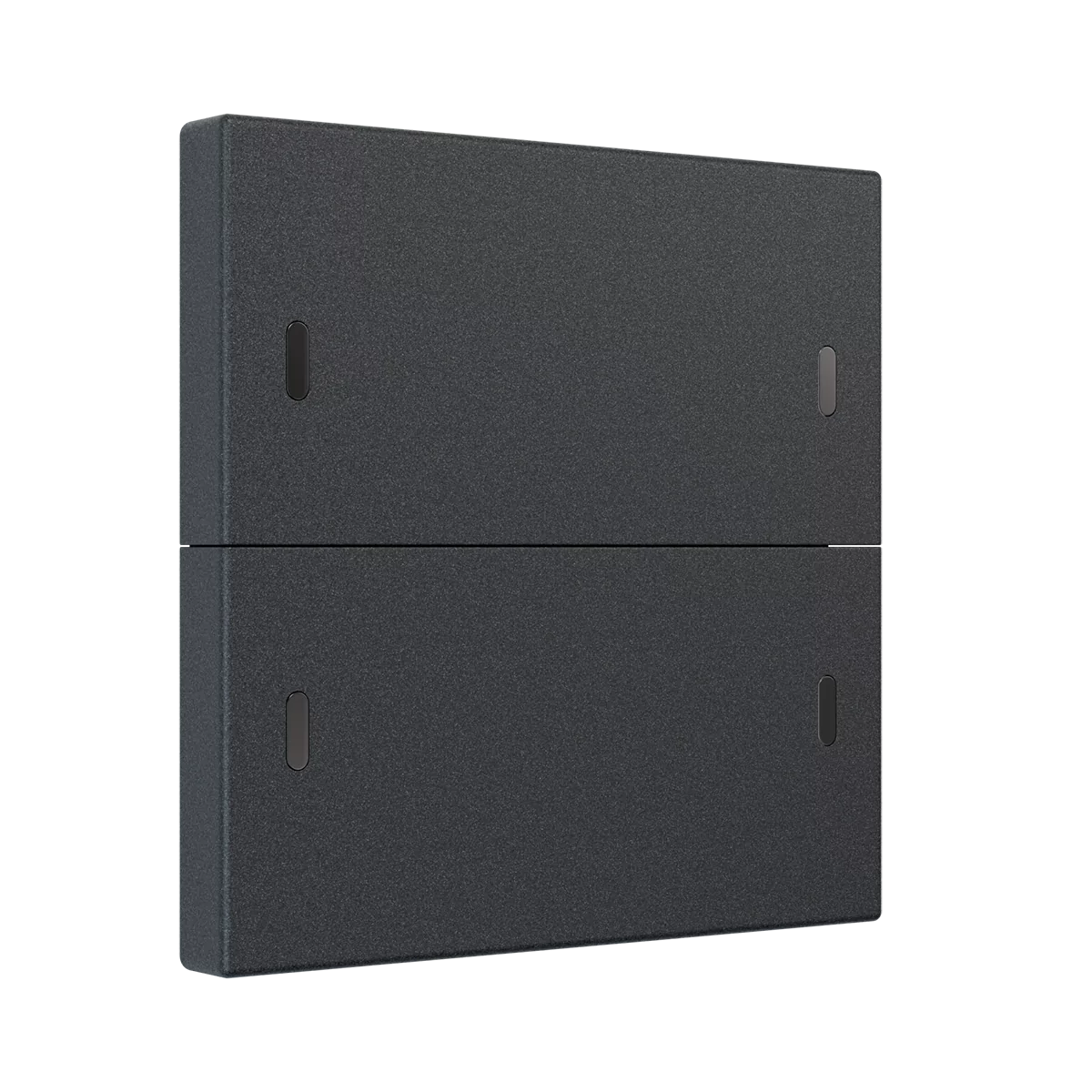 Сценарный выключатель, Amsterdam 02, 2-кл, dc, Графит iRidi Ddc-02-0204