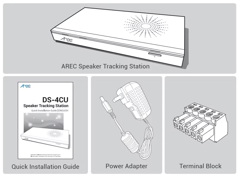 Рекордер и трекер AREC DS-4CU 4