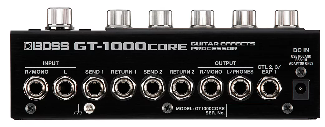 Компактная версия гитарного процессора эффектов GT-1000 BOSS GT-1000CORE 2