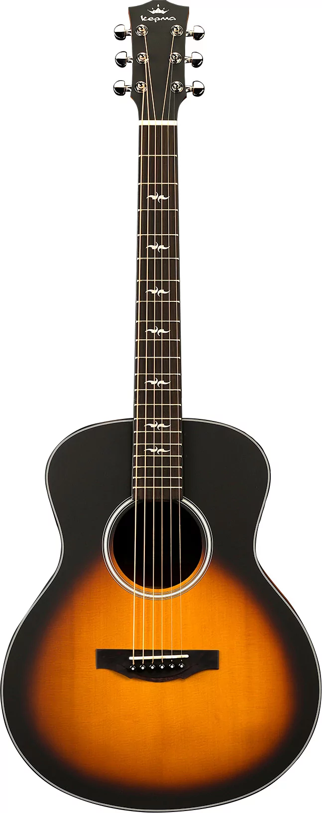 Трансакустическая гитара с уменьшенным корпусом Kepma FS36E-K11-3TSM 2