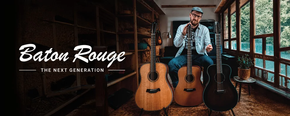 Гитары и укулеле Baton Rouge теперь в AUVIX