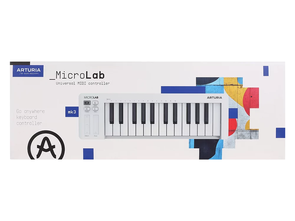 MIDI клавиатура Arturia MicroLab 3 White 17
