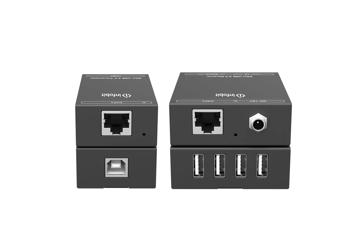 Комплект удлинителя сигнала USB 2.0 Infobit iTrans USB2-TR50 4