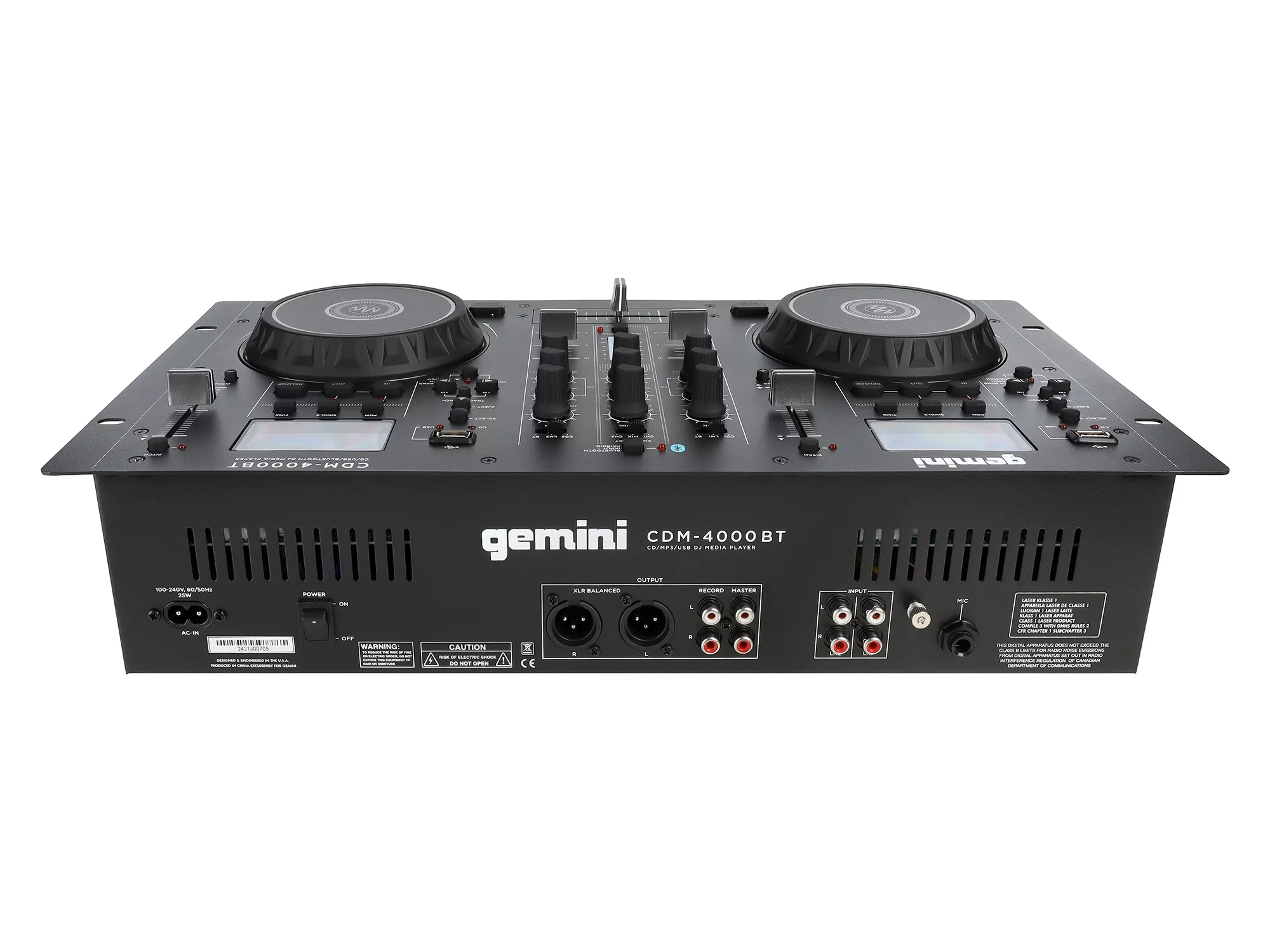 Медиа проигрыватель Gemini CDM-4000BT 10