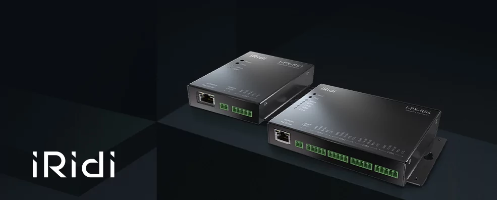 Преобразователи iRidi I-PX-RS1 и I-PX-RS4 делают интеграцию с системами управления еще проще