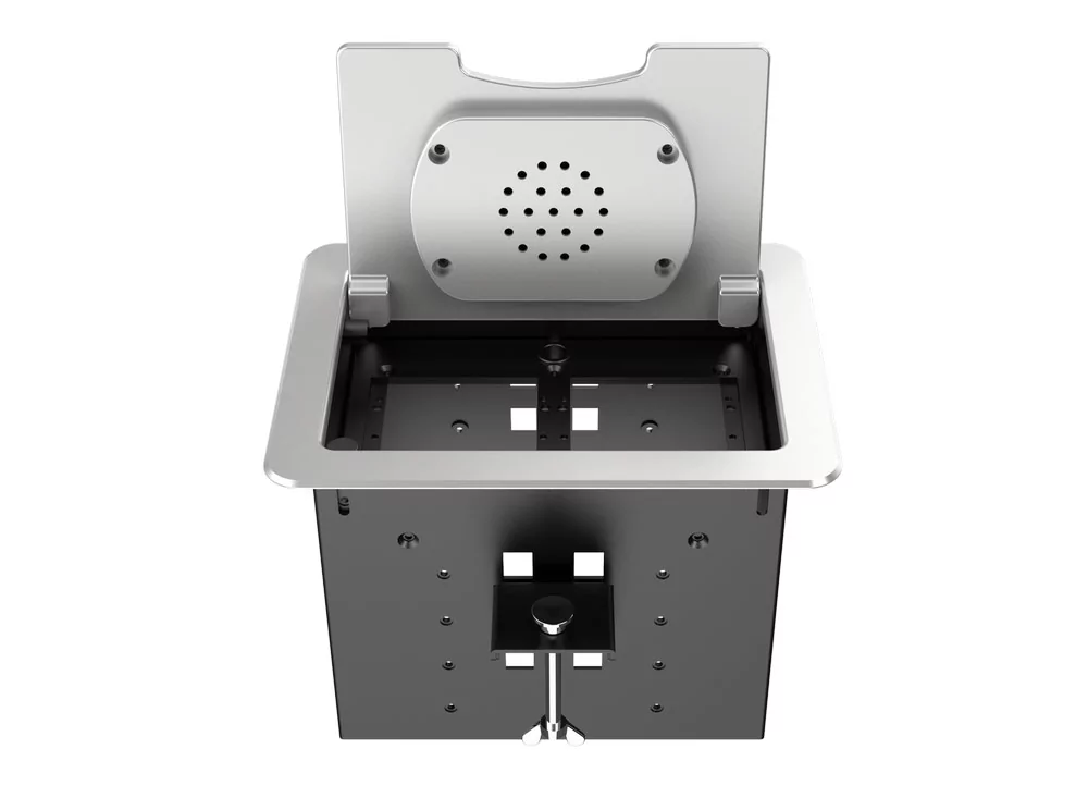 Прямоугольный металлический корпус Wize Pro WRTS-06BOXQI-S 2