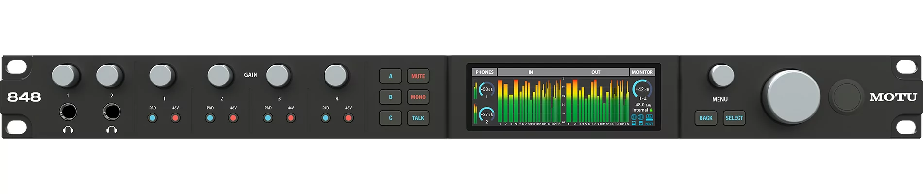 Аудиоинтерфейс USB Motu 848