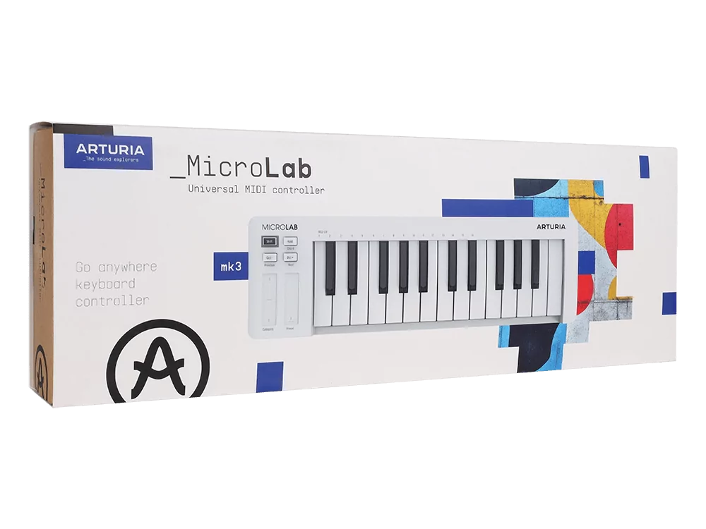 MIDI клавиатура Arturia MicroLab 3 White 16