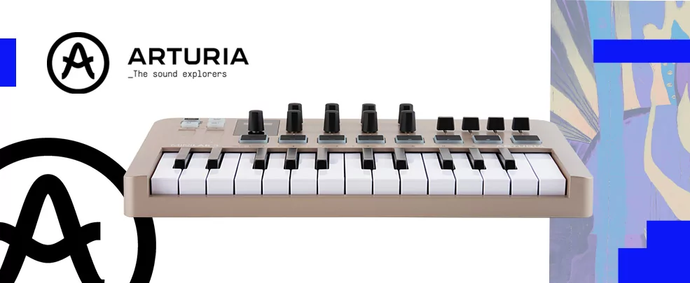 Arturia MiniLab 3 Champagne добавит новые краски в студию