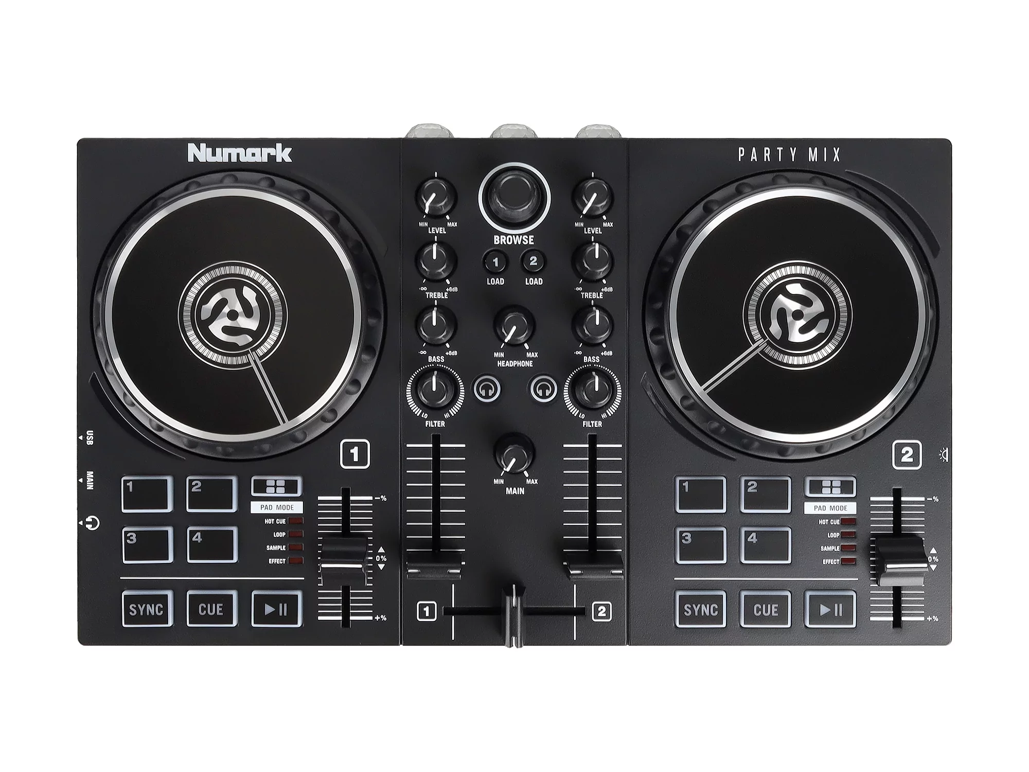 Микшер-семплер (контроллер) Numark Party Mix II 5