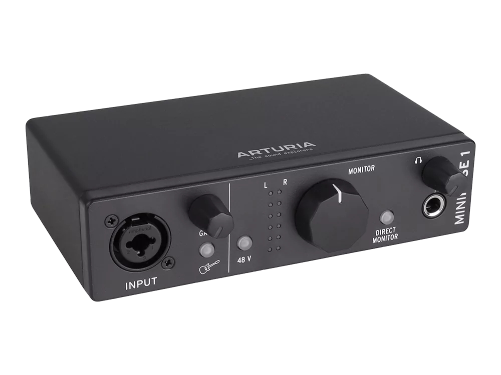 Аудиоинтерфейс USB Arturia MiniFuse 1 Black 9