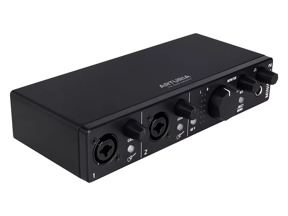 Аудиоинтерфейс USB Arturia MiniFuse 2 Black 2