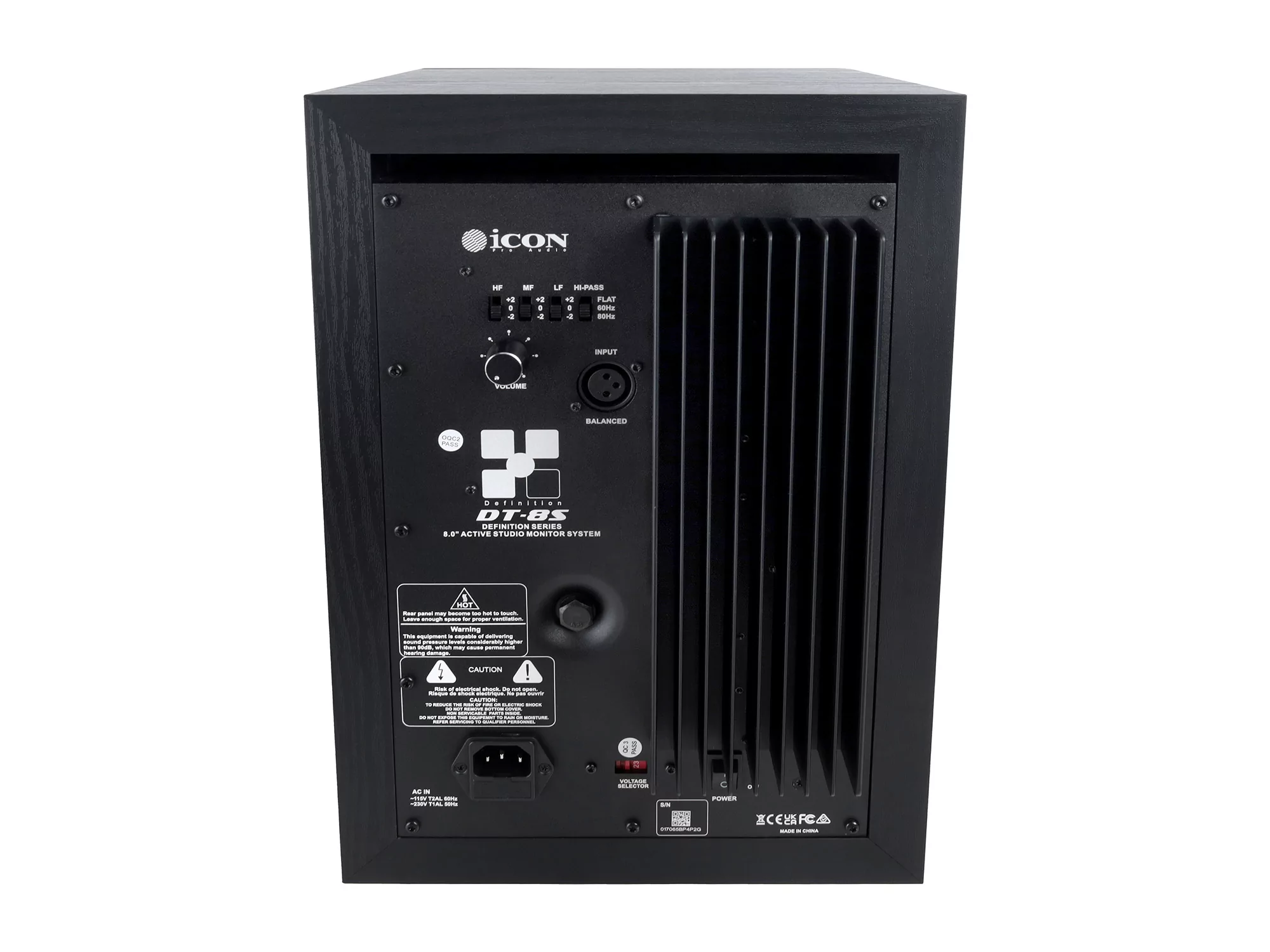 Акустическая система (студийный монитор) Icon DT-8S 13