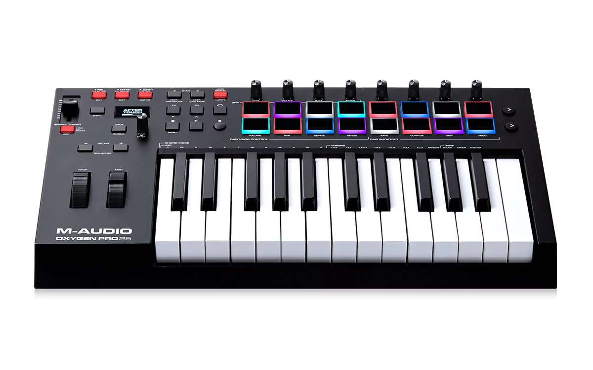 MIDI клавиатура M-audio Oxygen Pro 25 3