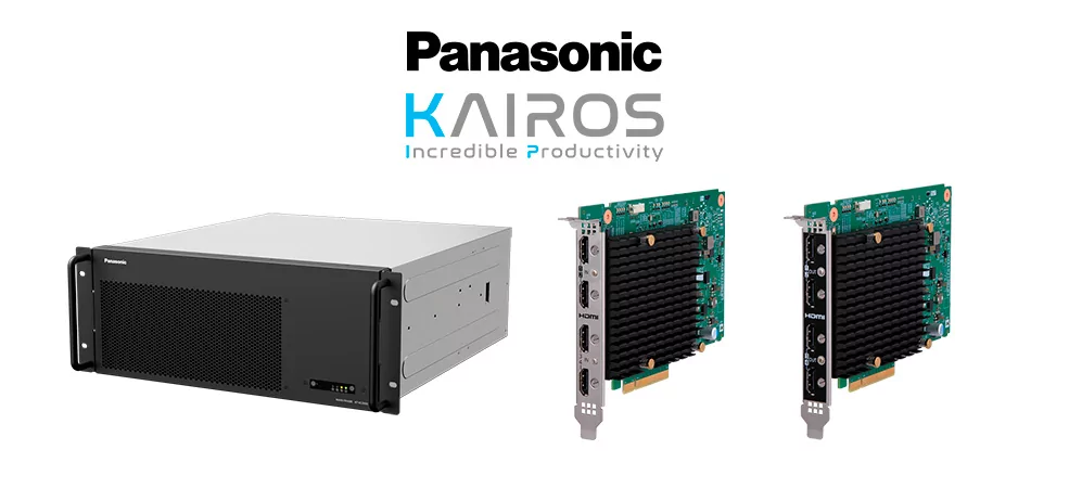 Видеопроцессор для мультимедиа и шоу Panasonic KAIROS получил нативную поддержку HDMI