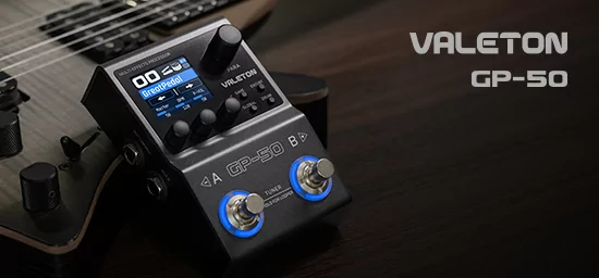 Valeton GP-50 — новый стандарт компактных мультиэффектов