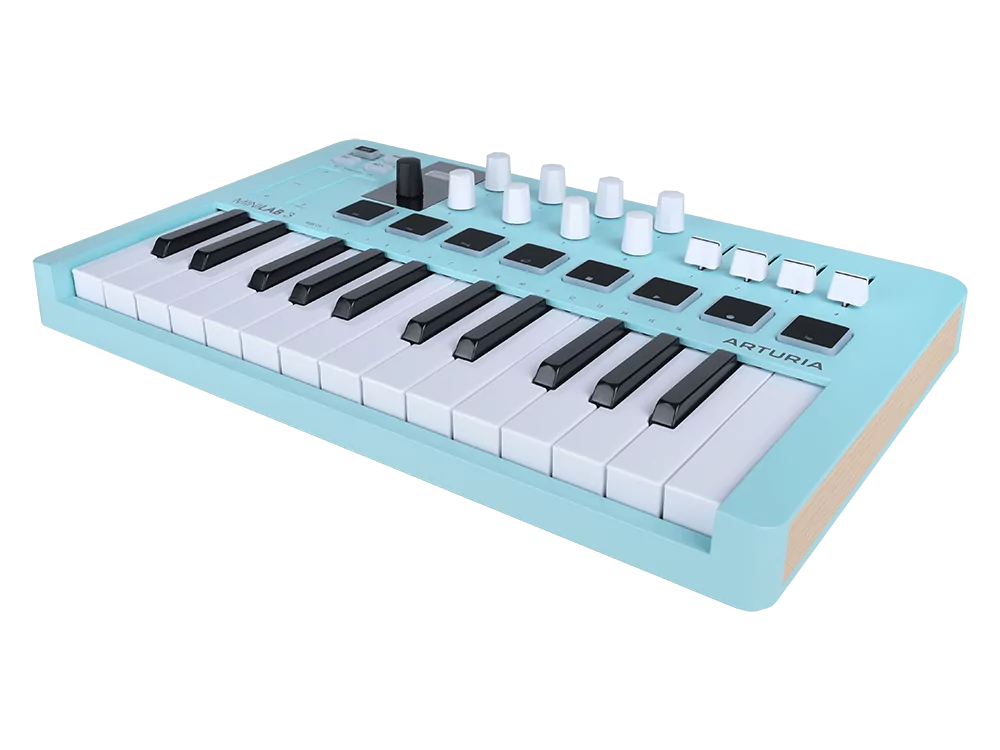 MIDI клавиатура Arturia MiniLAB 3 Aquamarine 4