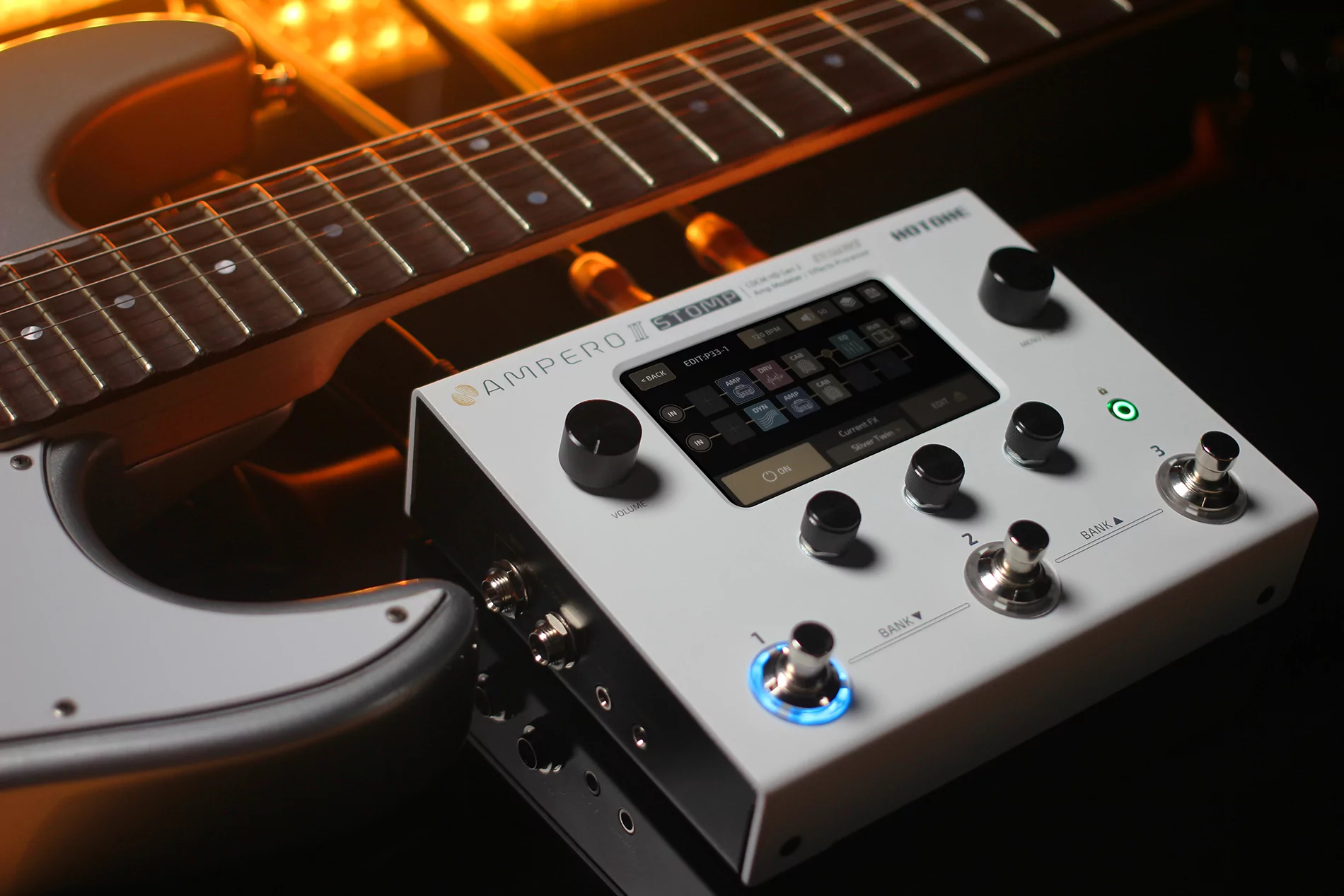 Процессор эффектов Hotone Ampero II Stomp 11