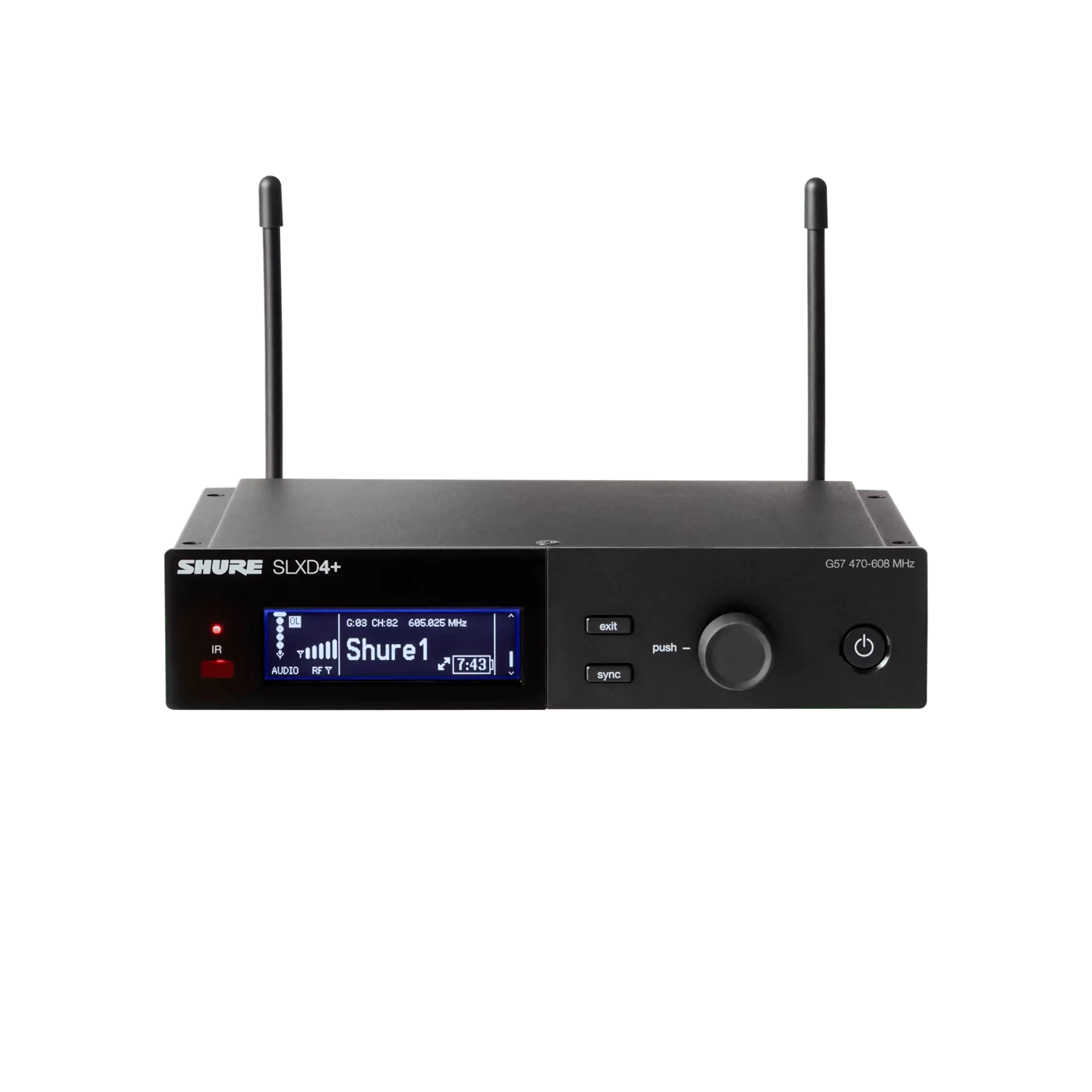 Цифровая одноканальная радиосистема SHURE SLXD24+E/B58-G65 2