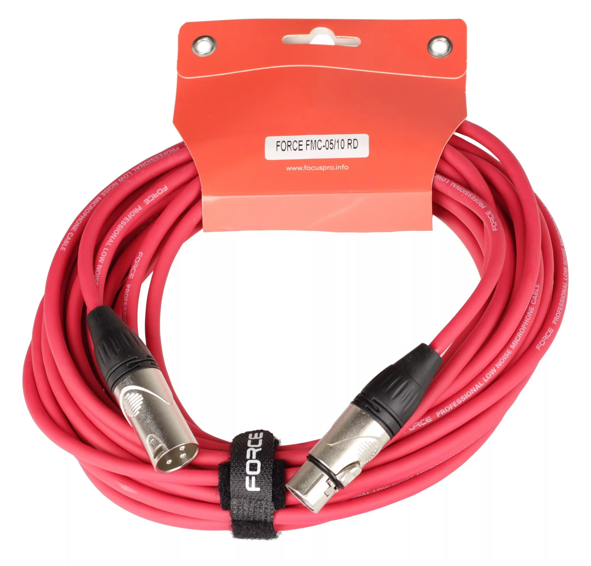 Микрофонный кабель FORCE FMC-05/10 RD