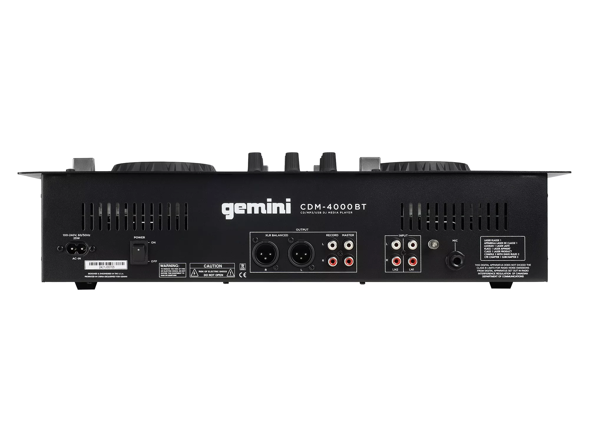 Медиа проигрыватель Gemini CDM-4000BT 5