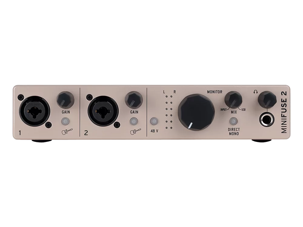 Аудиоинтерфейс USB Arturia MiniFuse 2 Champagne 5