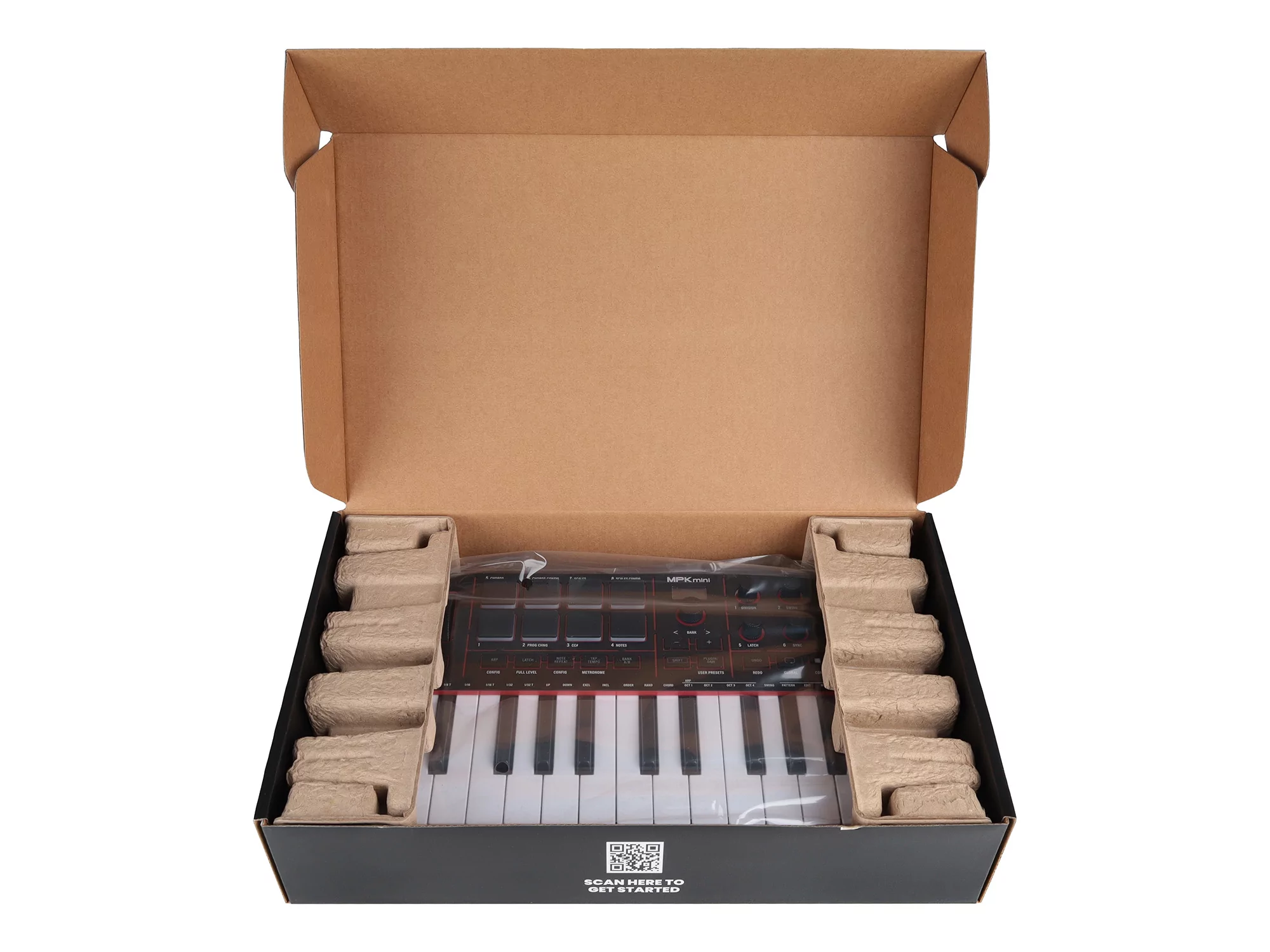 Миди-клавиатура AKAI MPK Mini IV Black 7