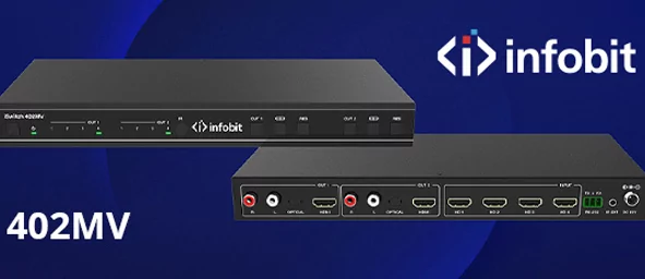 Infobit 402MV − бесподрывной мультивьюер для крупномасштабных инсталляций