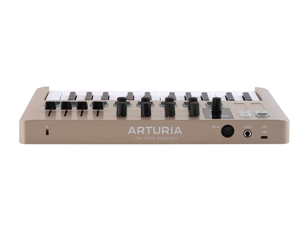 MIDI клавиатура Arturia MiniLAB 3 Champagne 2