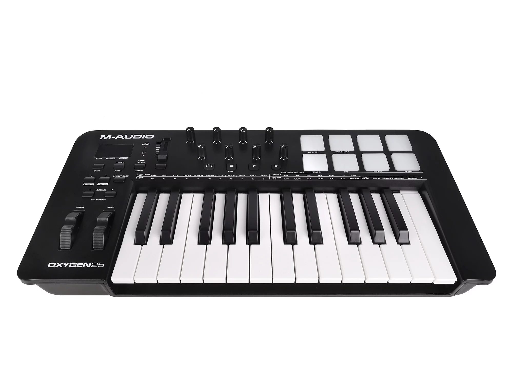 MIDI клавиатура M-audio Oxygen 25 MKV 10