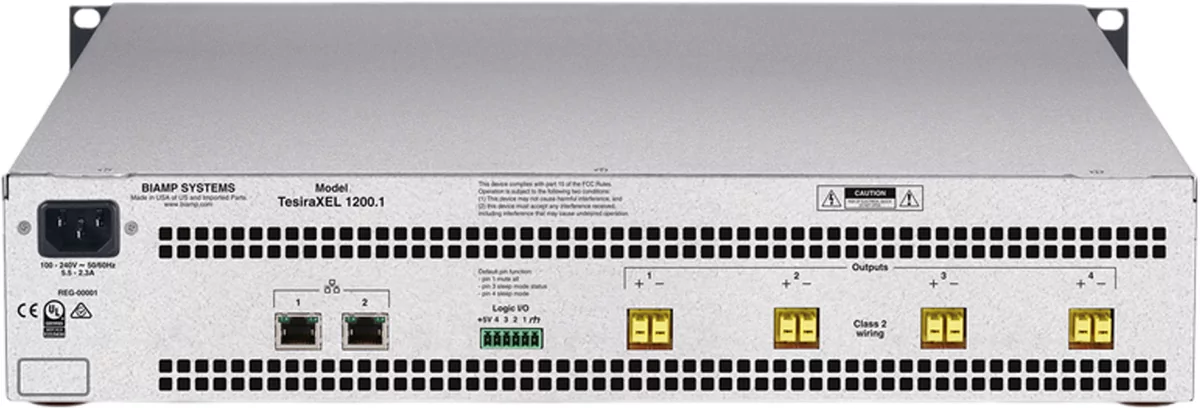 Усилитель Biamp TesiraXEL1200.1 2