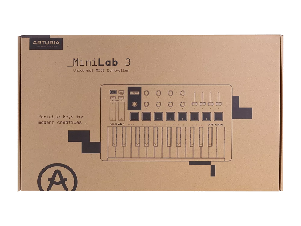 MIDI клавиатура Arturia MiniLAB 3 Black Edition 13