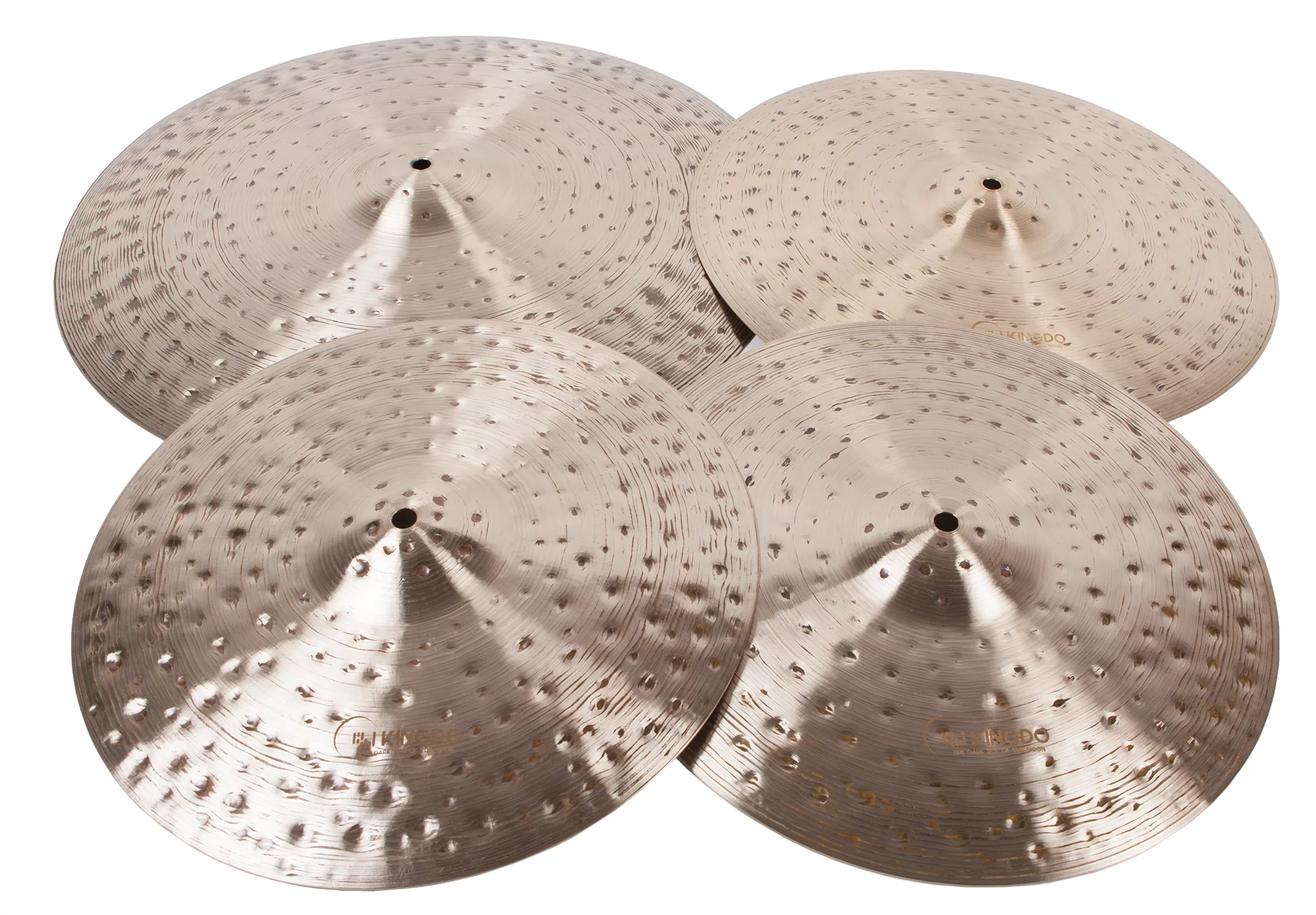 Комплект тарелок: Hi-Hat14" KINGDO DARK MOON SET 14"+16"+20" 2