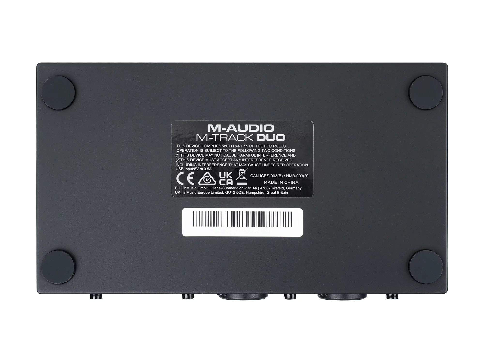 Аудиоинтерфейс USB M-audio M-Track Duо 12