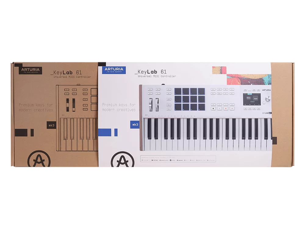 MIDI клавиатура Arturia KeyLAB 61 MK3 White 16