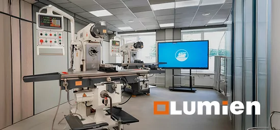 Интерактивные панели LUMIEN для профессионального образования: как господдержка стимулирует модернизацию