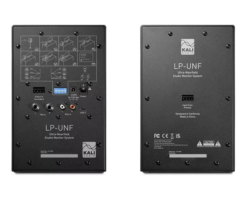 Акустическая система (студийный монитор) Kali Audio LP-UNF Black 3