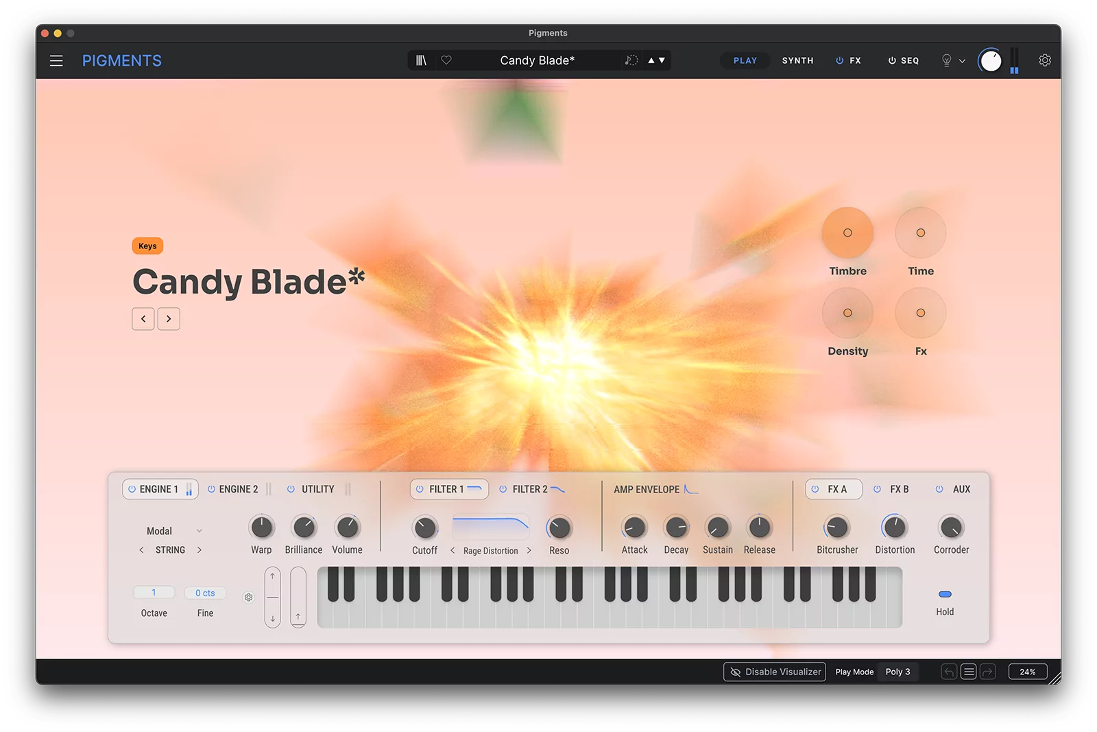 Электронная лицензия Arturia Pigments 7 (electronic license) 6