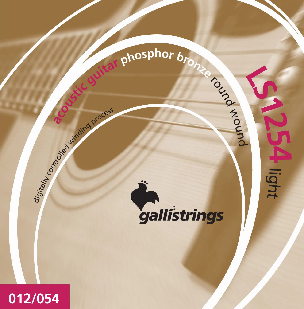Комплект струн GALLI STRINGS LS1254 LIGHT