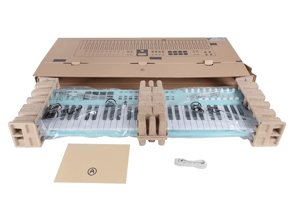 MIDI клавиатура Arturia KeyLab Essential 61 mk3 Aquamarine 12