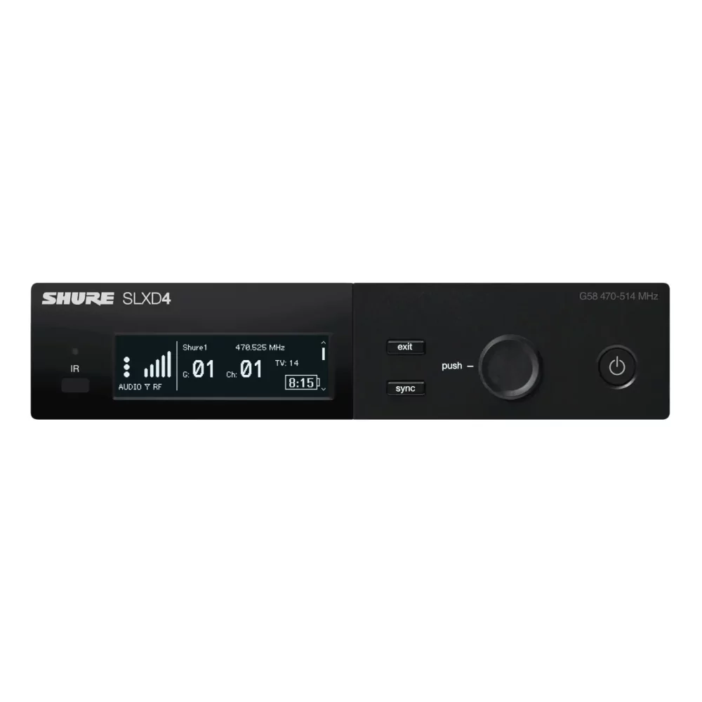 Цифровой приёмник SHURE SLXD4E=-H56