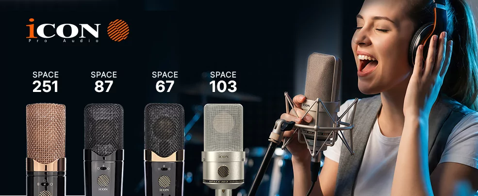 Микрофоны iCON Space вдохновят на создание бессмертных хитов