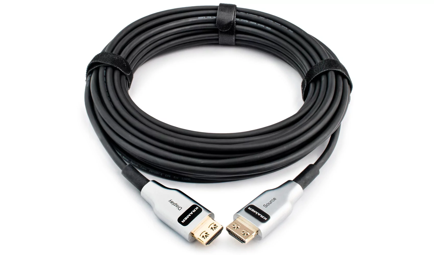 Малодымный сверхвысокоскоростной гибридный кабель для передачи сигнала HDMI Kramer Electronics CLS-AOCH/UF-295