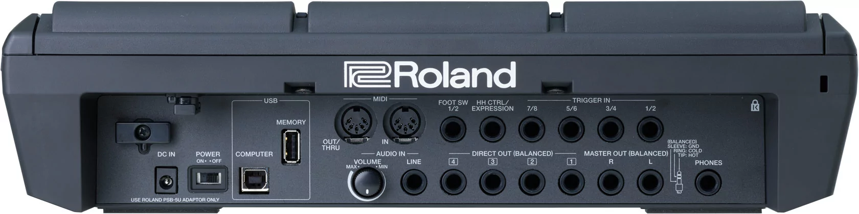 Профессиональный сэмплирующий ударный и перкуссионный пэд ROLAND SPD-SX PRO 3